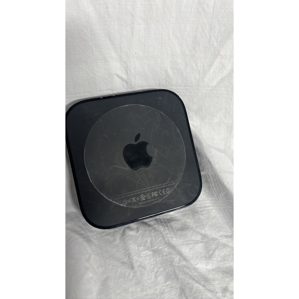 Apple TV 3rd Generation A1469 1080p HD Digital Media Streamer Black